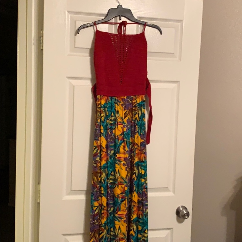 Long maxi dress